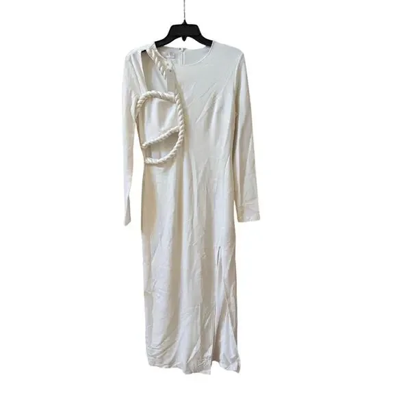 ELEXIAY Tife women’s Dress White size large (new) retail $325.00
